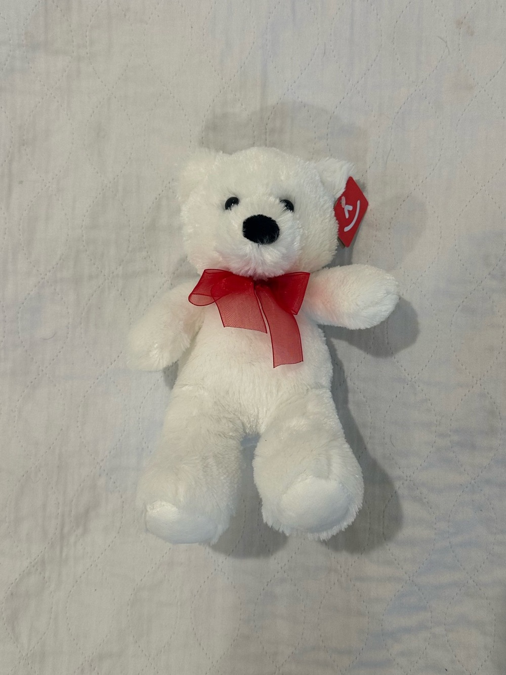 White Teddy Bear Stuffed Animal